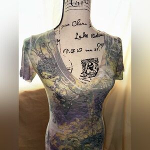 🌺 3 For $20 ~ Pretty Daytrip Tee Women’s Size Medium